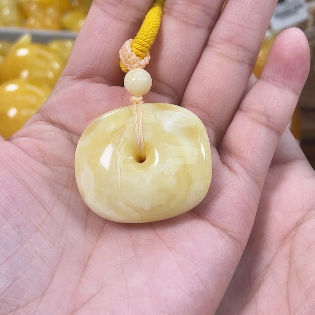 琥珀未镶嵌裸石h6