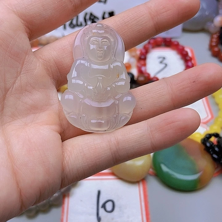 【闪购商品】玛瑙/玉髓珠宝半成品未镶嵌炎*