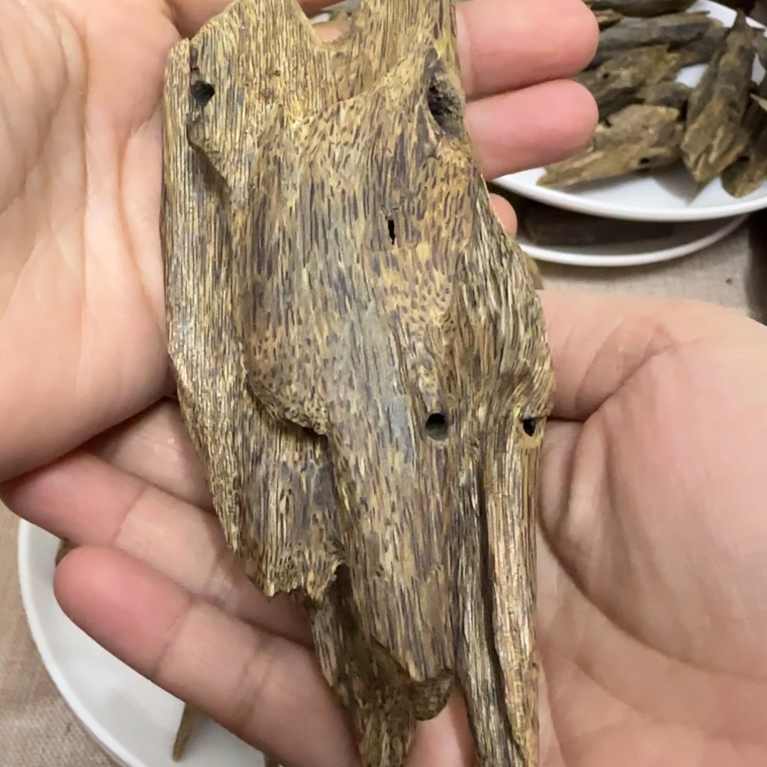 沉香沉香碎屑奇楠沉香海南白棋虫漏料50克