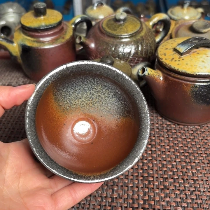 茶杯紫砂大束口杯160 C