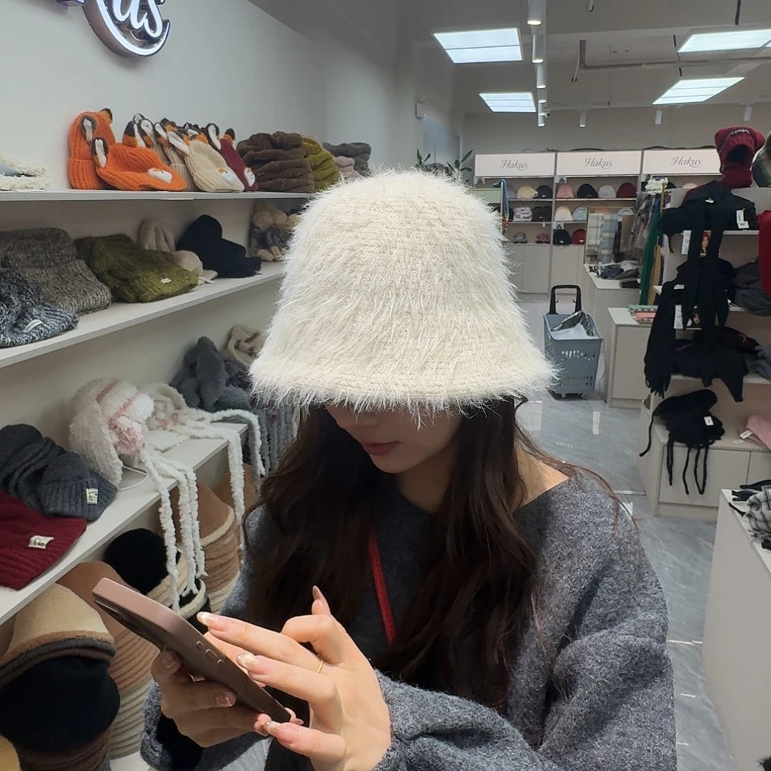 帽子白色 毛毛款哦哦哦