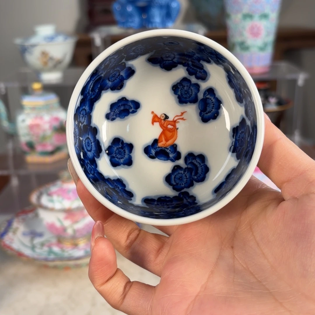 纯手工手绘 高端茶器