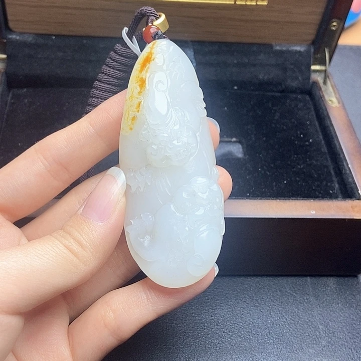 和田玉挂件未镶嵌N