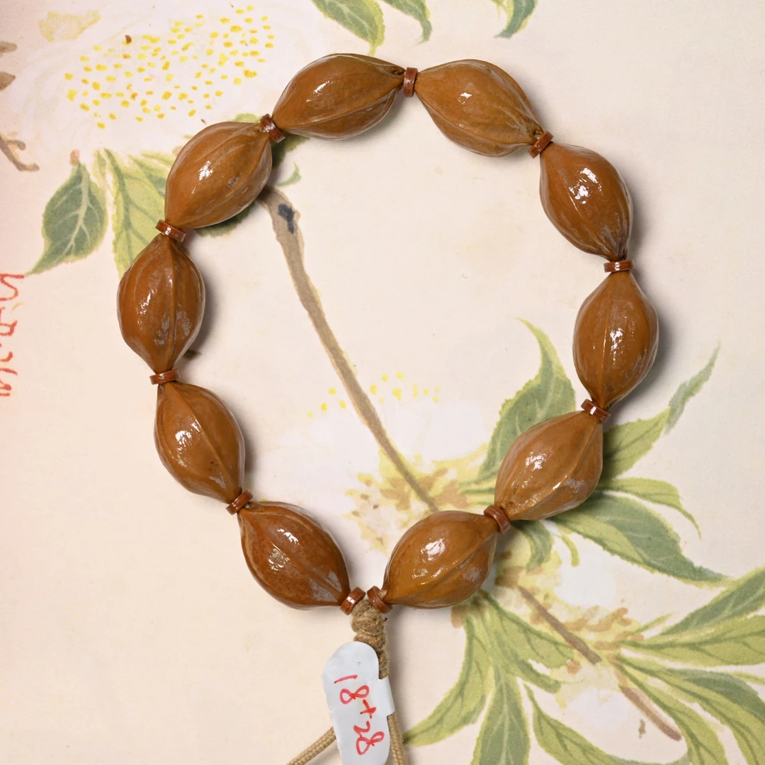 18+28·福利款·梅林铁核原生态素串橄榄核树主一手货源 68