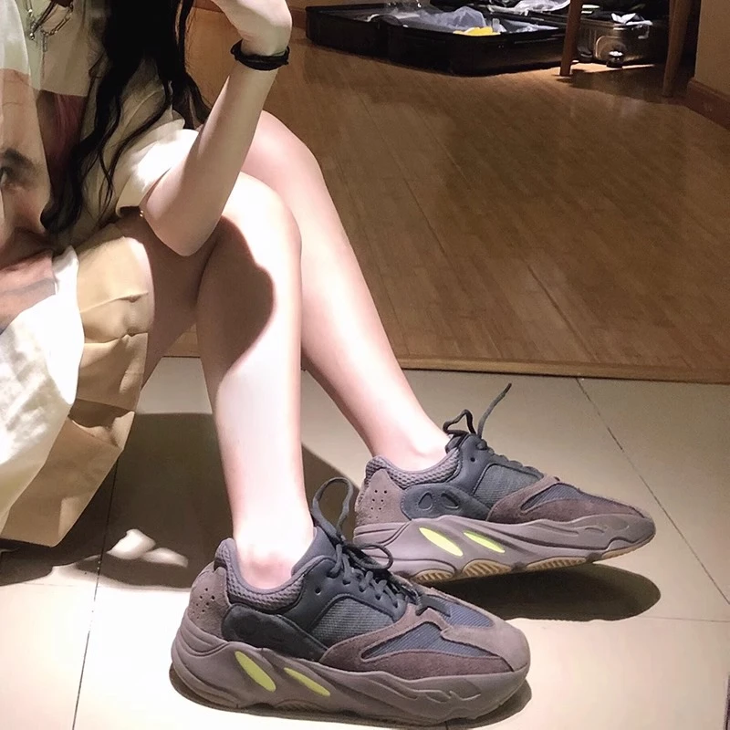 椰子700v2黑武士厚底老爹鞋男女2025新款官网正品潮鞋莆田高品质