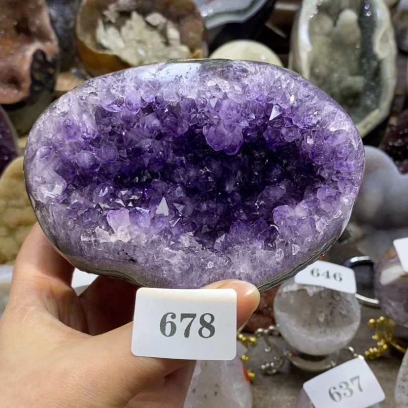 【闪购商品】未镶嵌大型摆件（非配饰）紫晶