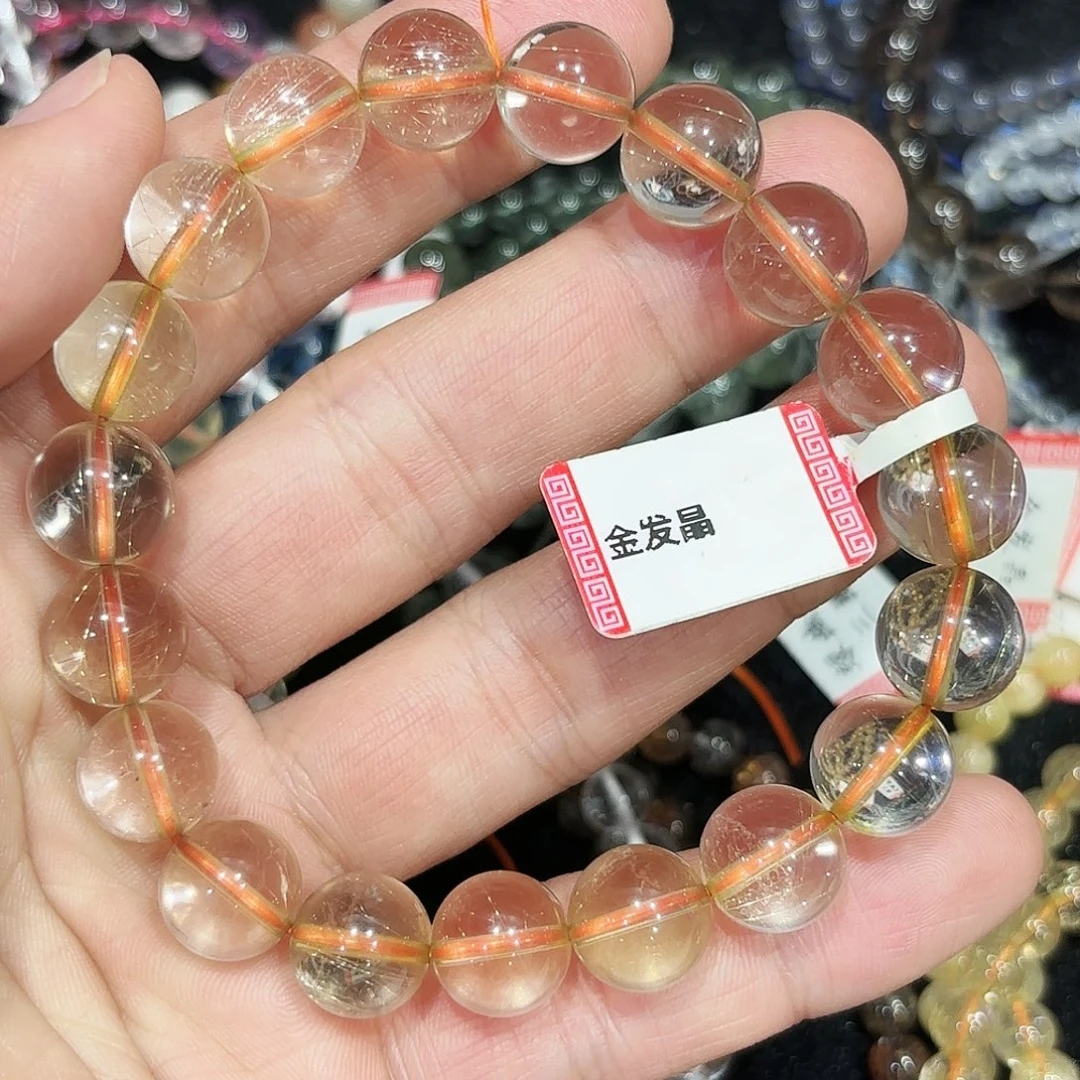 未镶嵌手串水晶金发