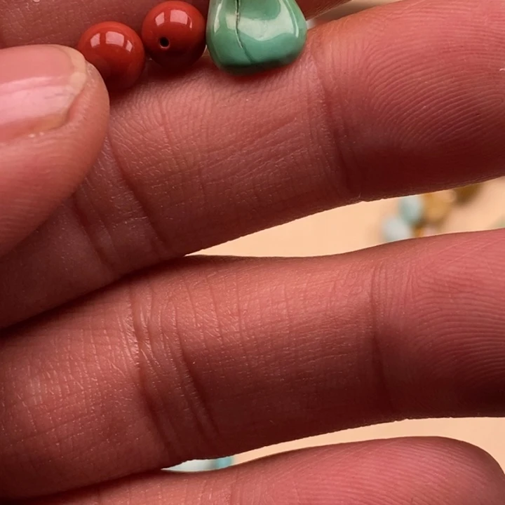 南红玛瑙车挂未镶嵌