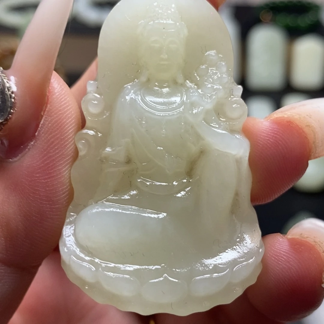 和田玉（白玉）未镶嵌颈饰