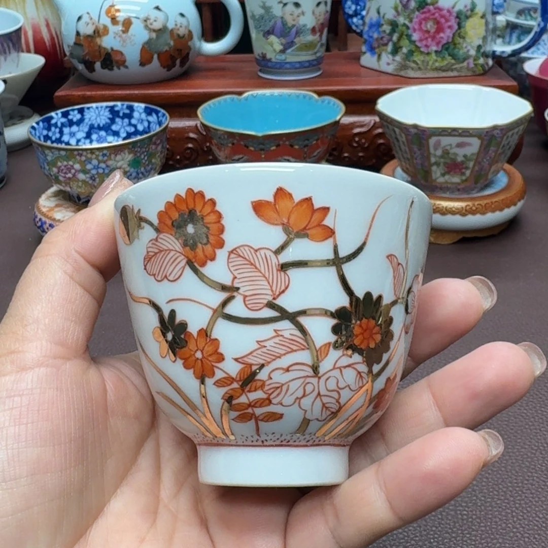 瓷片景德镇仿古手工制作精品展示