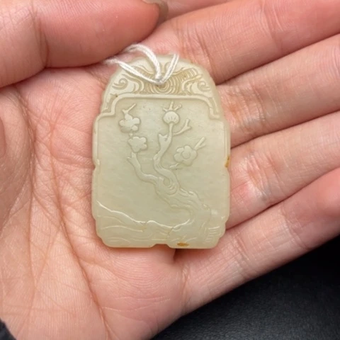 和田玉挂件未镶嵌酷*。