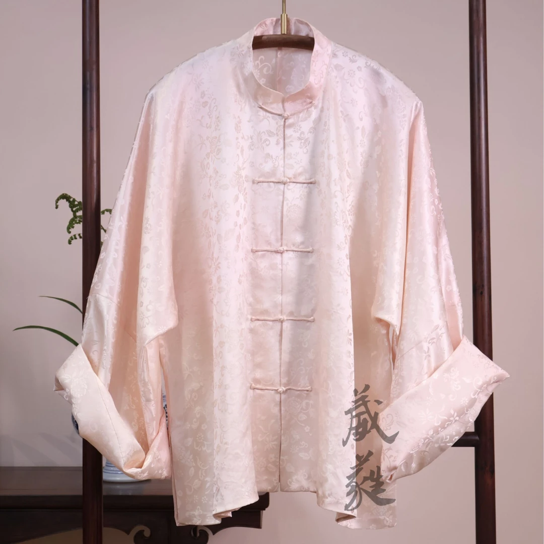 【十样锦】葳蕤国风中式服装立领对襟上衣(衣长66胸围125)