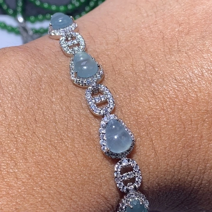 翡翠未镶嵌颈饰天然翡翠