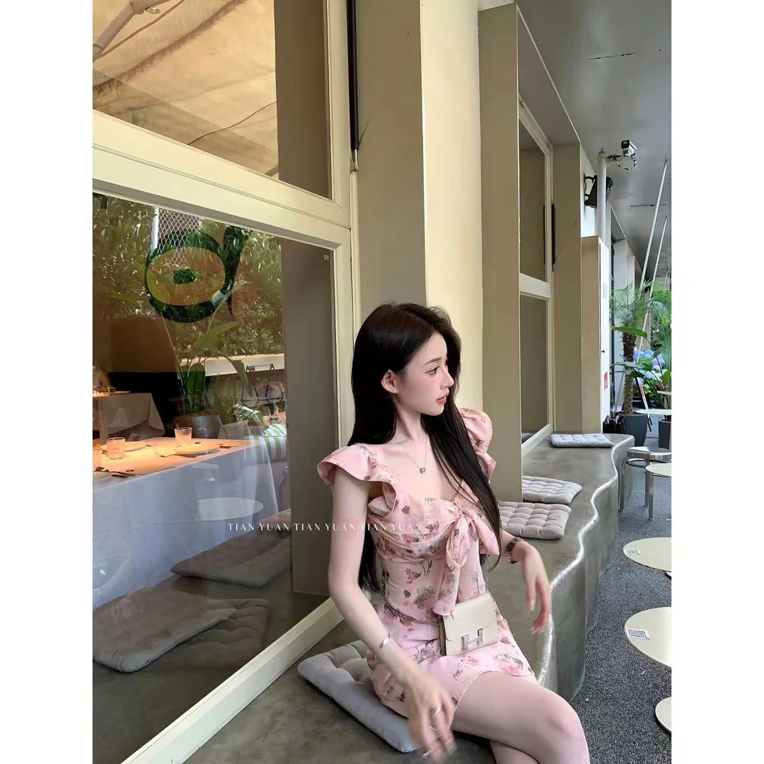 洋洋●【花野玫瑰】连衣裙预X4LYQ2348