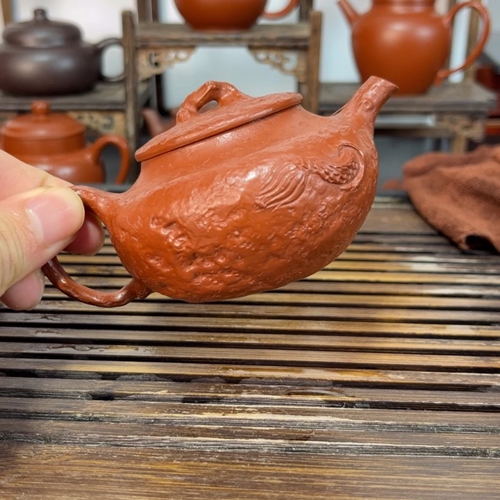 茶壶紫砂原矿紫砂手工制作