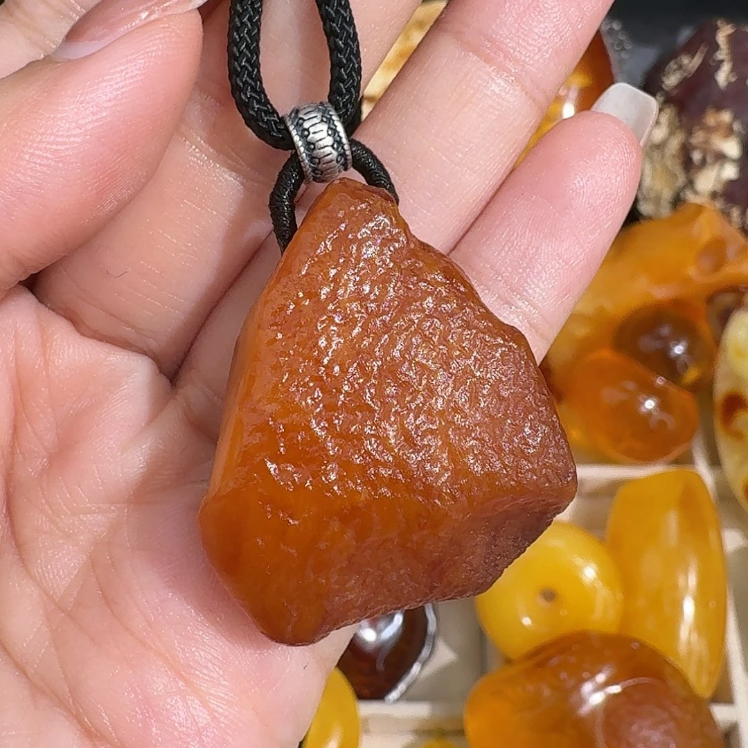 琥珀未镶嵌裸石我