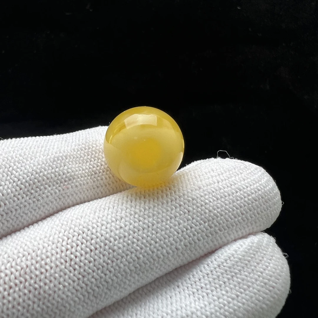 R3330天然原矿蜜蜡 单珠15.8mm2.2克 90/g