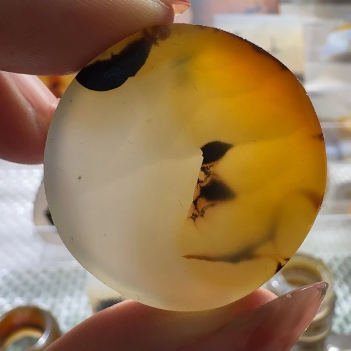 玛瑙/玉髓未镶嵌项链