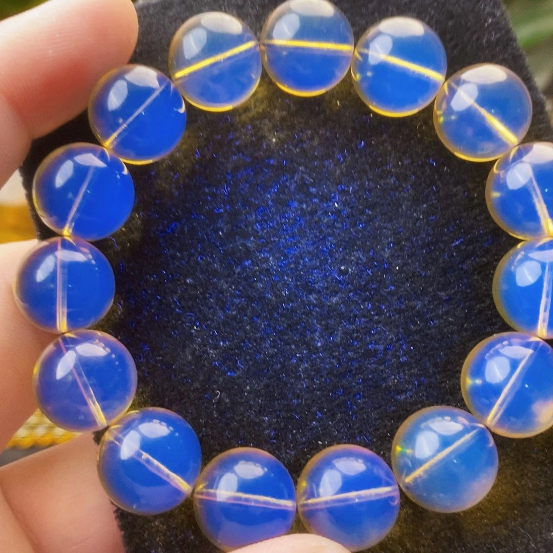 琥珀未镶嵌手串蓝珀手串