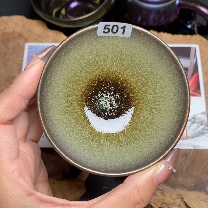 茶盏建窑建盏主人杯501