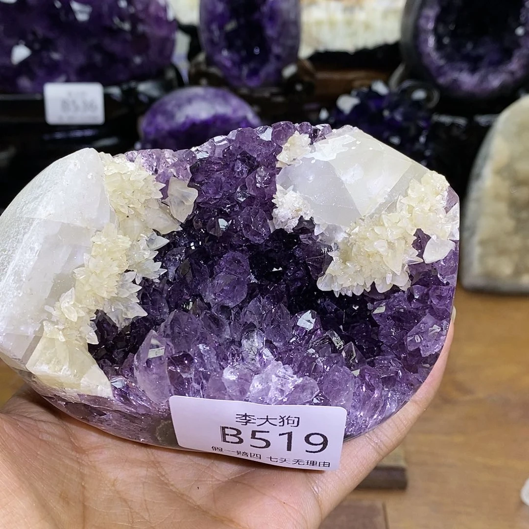 未镶嵌大型摆件（非配饰）紫晶