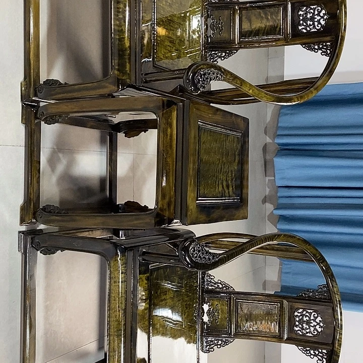 楠木皇宫椅三件套