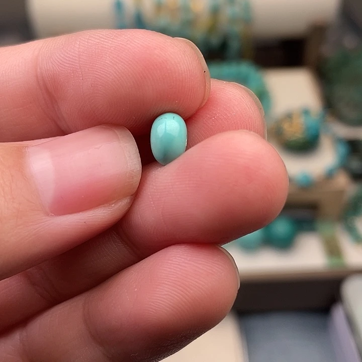 绿松石未镶嵌吊坠