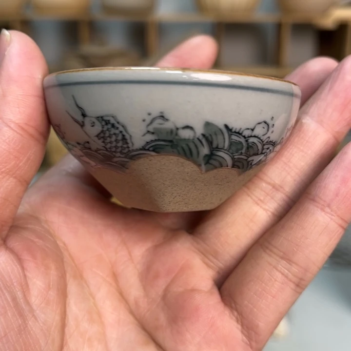 壶老段烧陶瓷茶器
