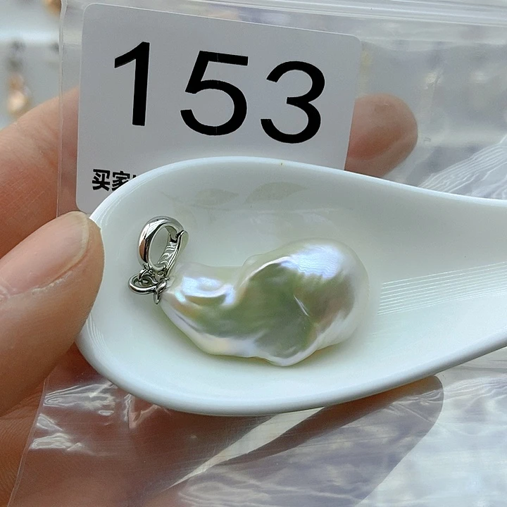 淡水珍珠颈饰银S925镶嵌