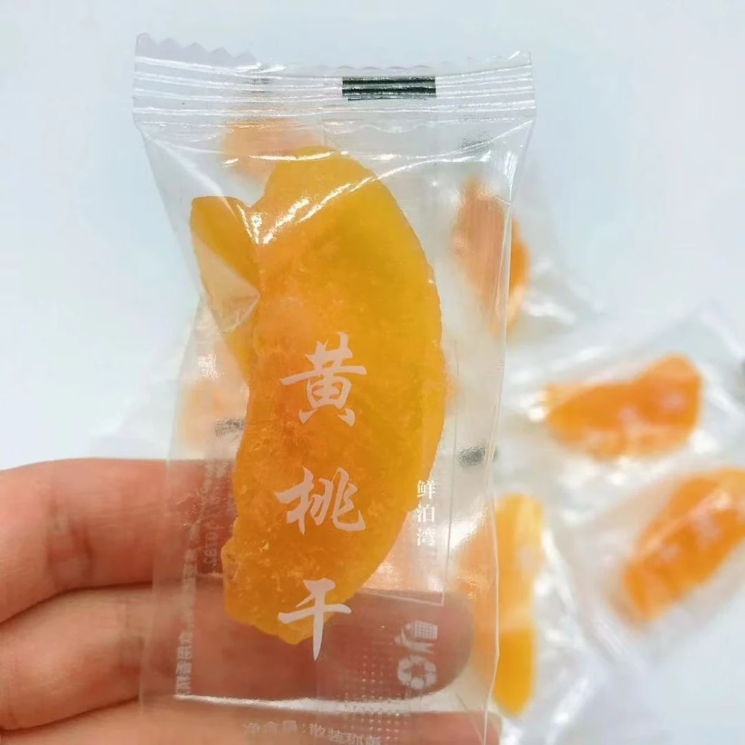 黄桃果干大块切肉清甜桃干