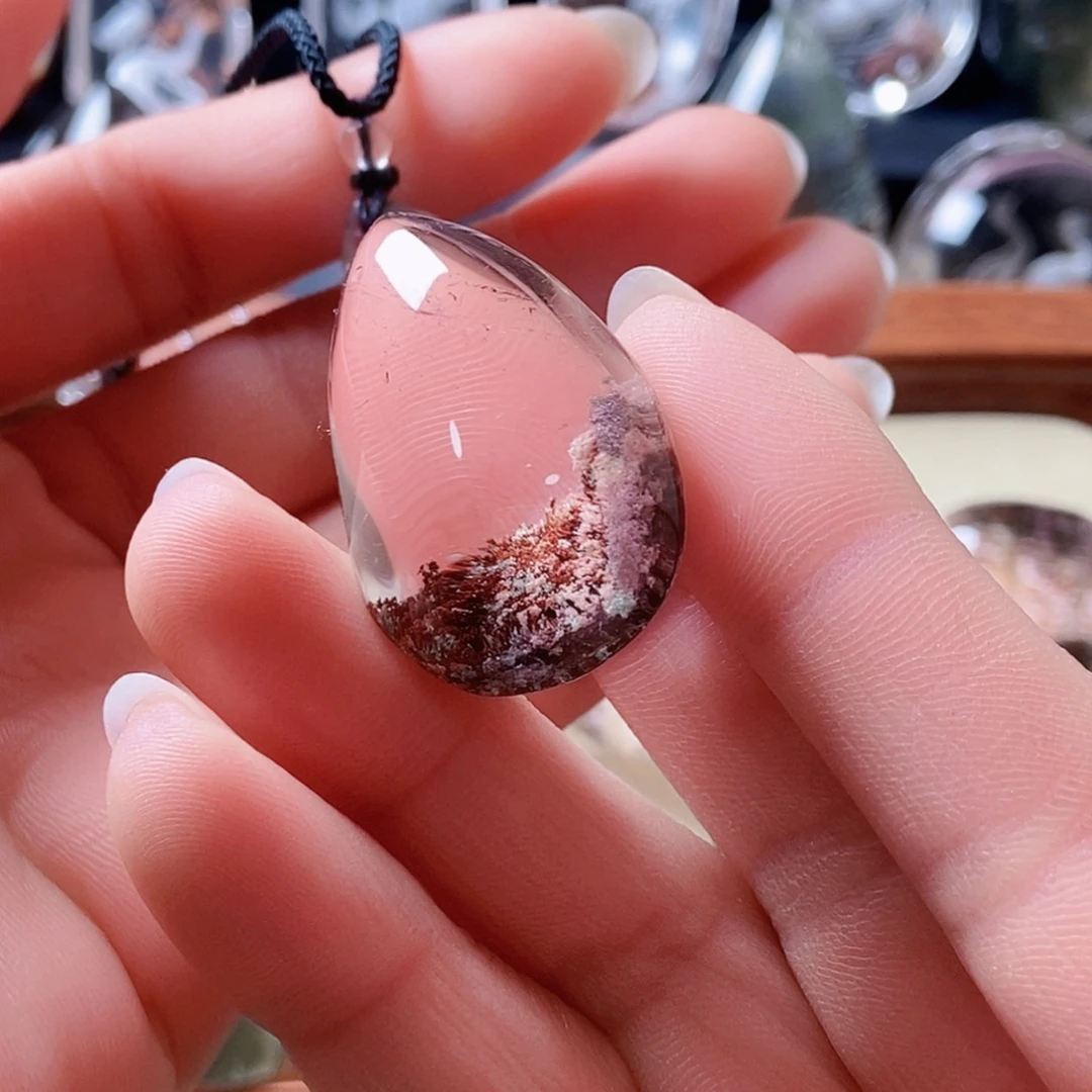 颈饰水晶未镶嵌彩幽灵