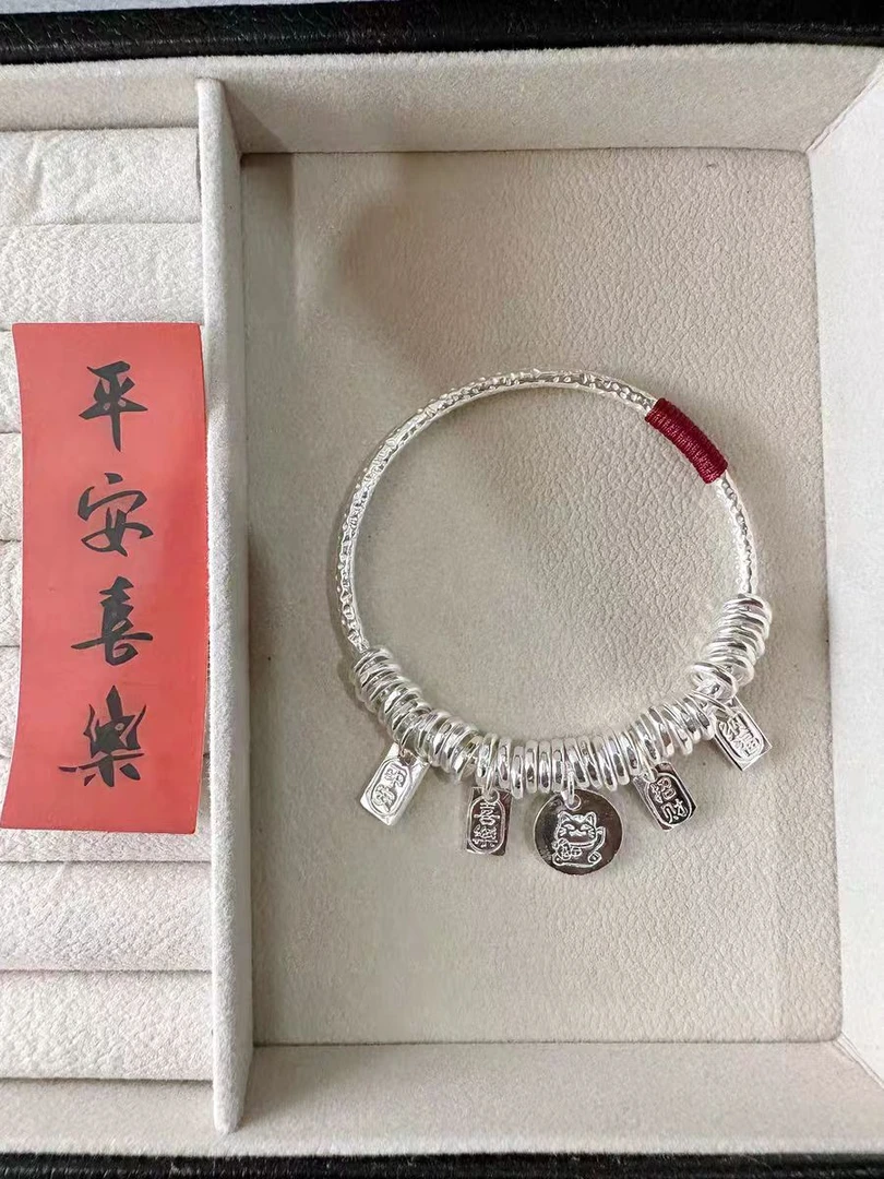 盘缠万贯手镯无礼盒YZ022 2