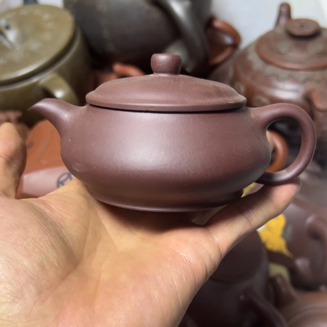 紫砂茶壶宜兴原矿紫砂壶180毫升容量