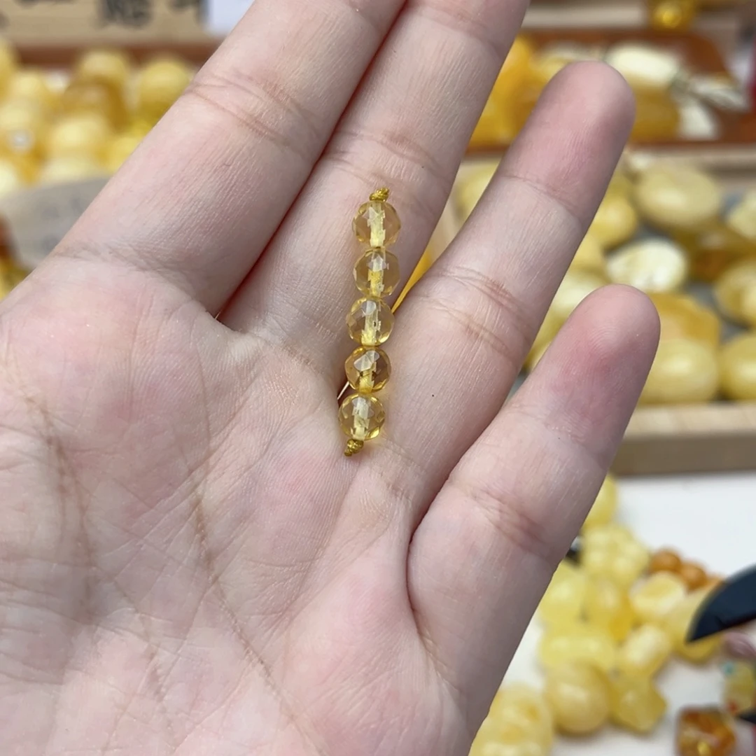 裸石蜜蜡未镶嵌天然