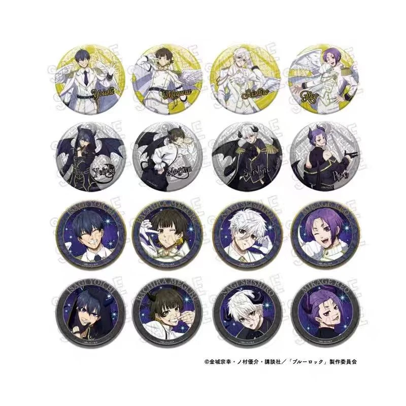 （代拆）蓝色监狱 天使恶魔吧唧 盲盒吧唧