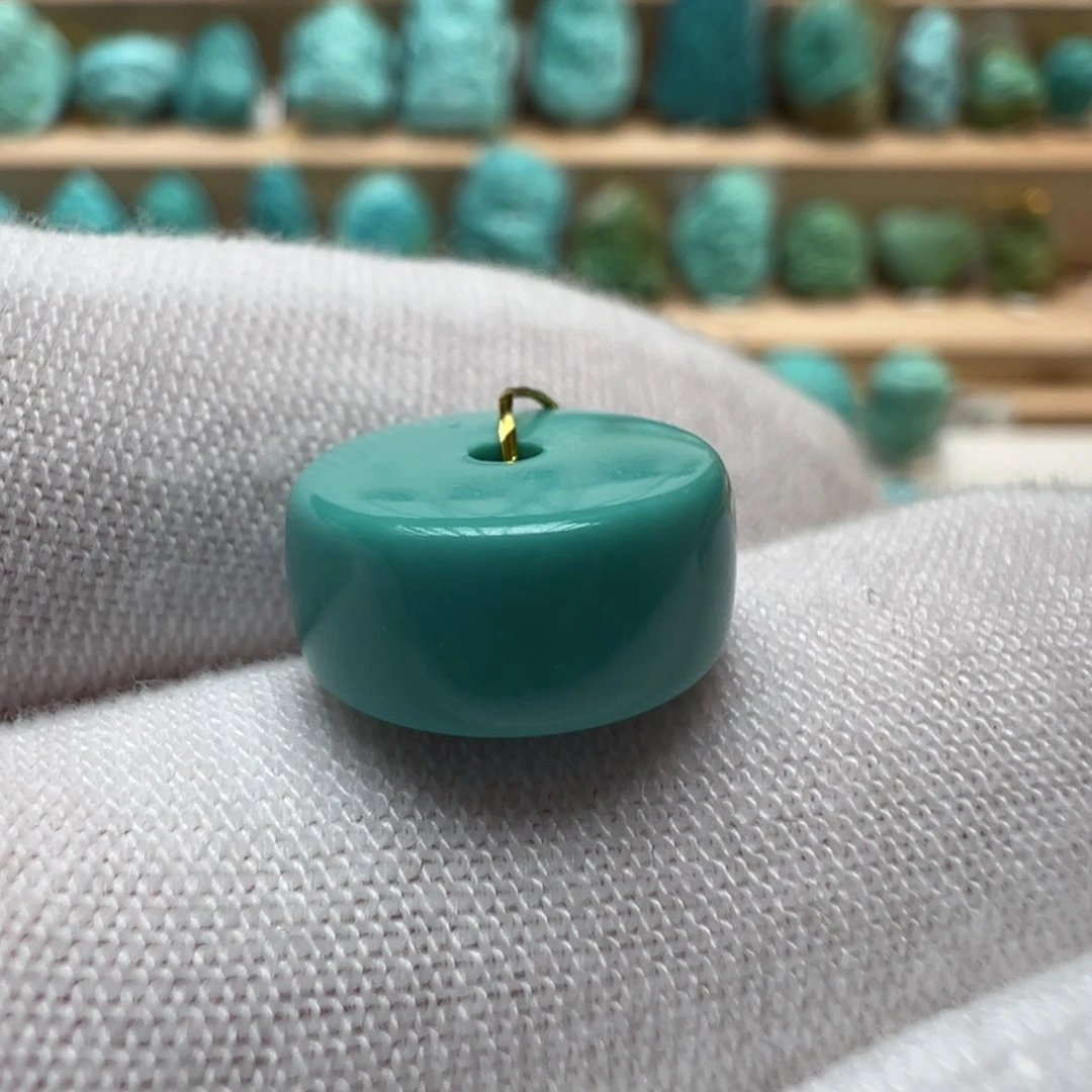 绿松石未镶嵌配饰12*5.7