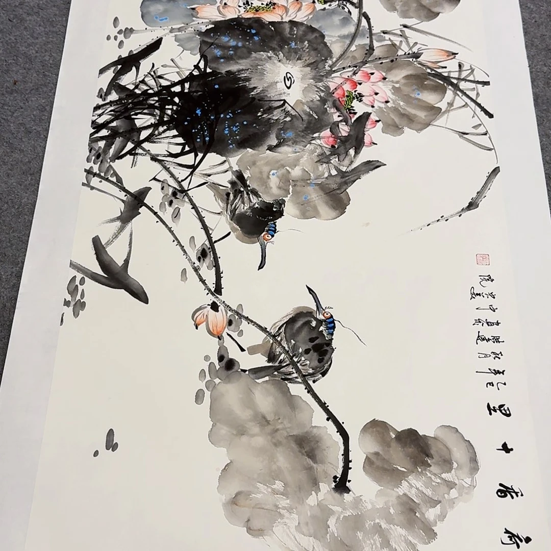 国画事事如意万事顺利