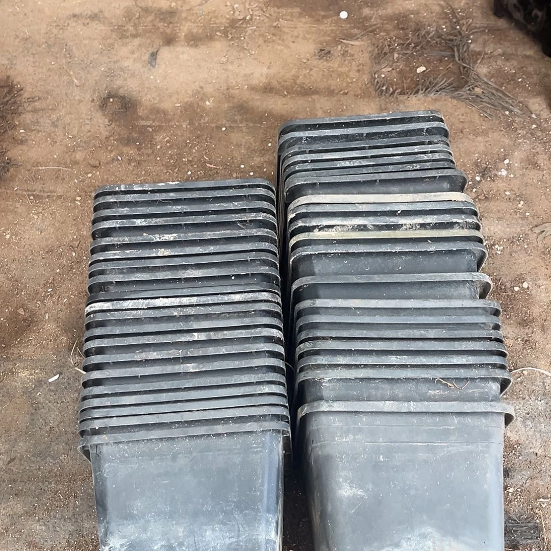 旧口径14高10加厚黑方盆20个