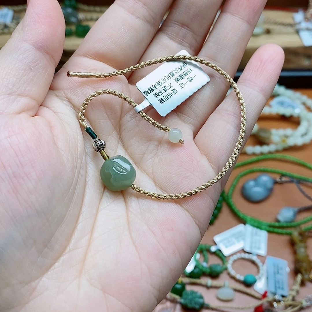 手链未镶嵌和田玉我***丫