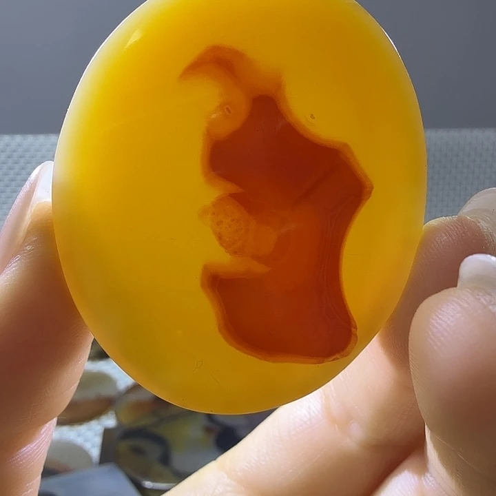 玛瑙/玉髓未镶嵌吊坠(不含链)73