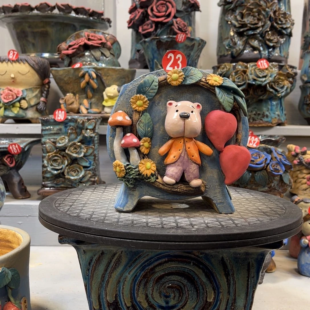 陶瓷福利23 号陶然花盆