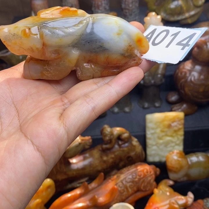 玛瑙/玉髓合金挂件