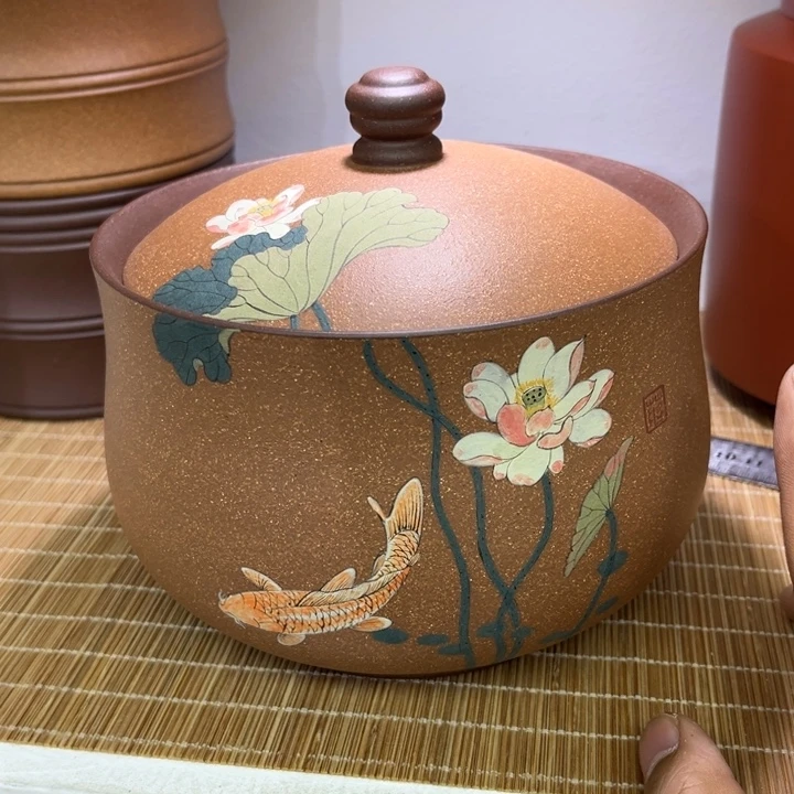 茶叶罐紫砂精品紫砂茶叶罐福利专场