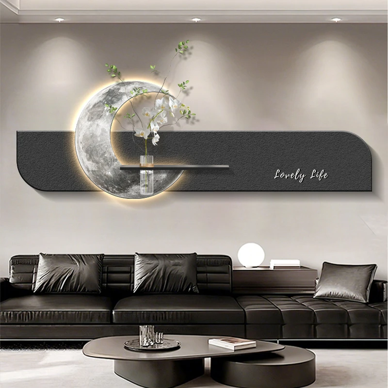 现代简约客厅装饰画沙发背景墙壁画2025新款餐厅卧室黑白灰挂画