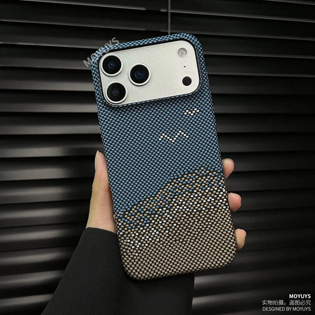 适用iPhone苹果17promax手机壳17pro碳纤纹17散热16轻薄15/14硬壳