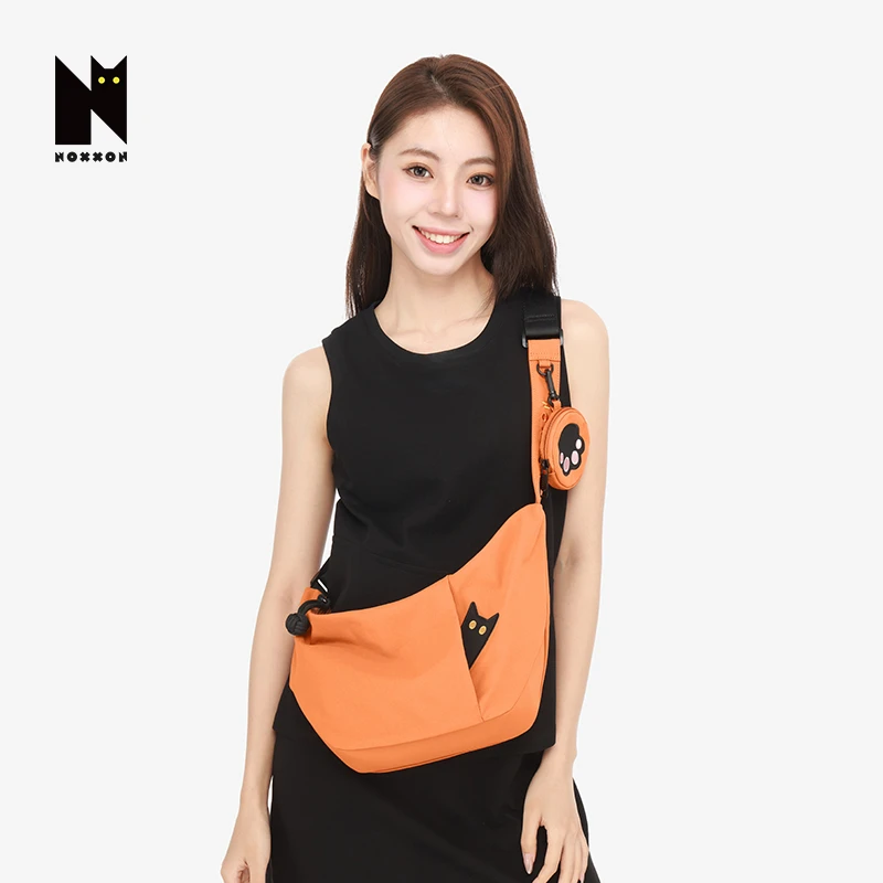 NOXXON设计师原创款 时尚百搭通勤单肩斜挎休闲包ND0263