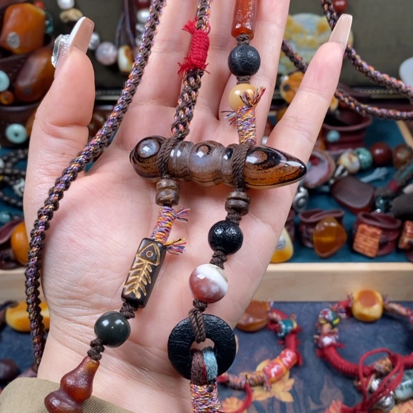 【闪购商品】玛瑙/玉髓颈饰未镶嵌