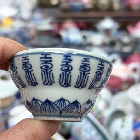 盖碗景德镇陶瓷主人杯