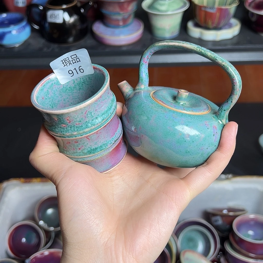 摆件陶窑口自销原矿钧瓷