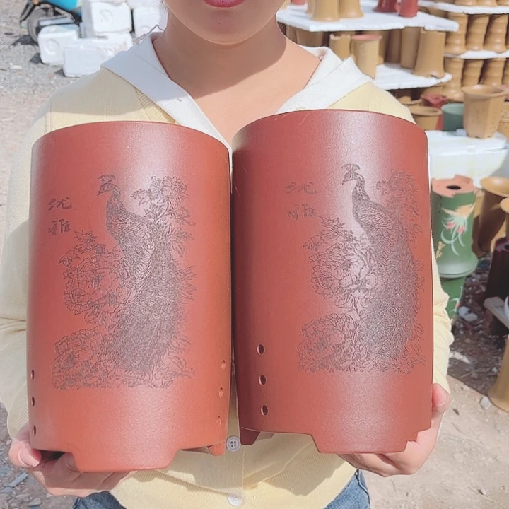 紫砂花盆宜兴紫砂精品花盆